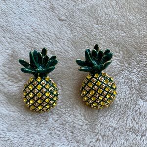 Pineapple earrings